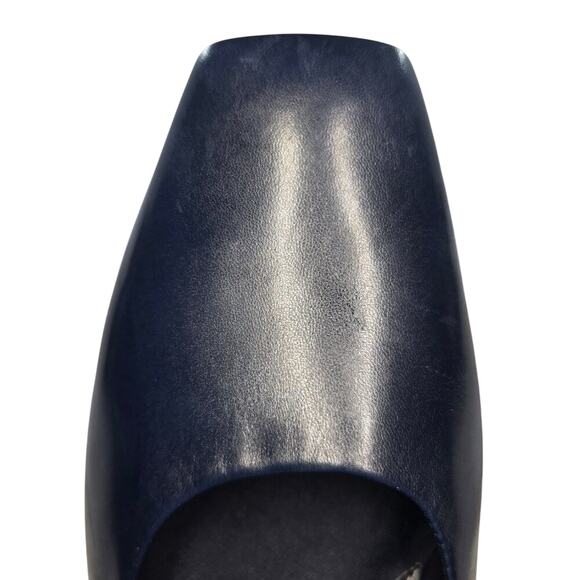 Easy Spirit Navy Leather Pumps Sz 8 1/2 B SmartShoe - Picture 6 of 8